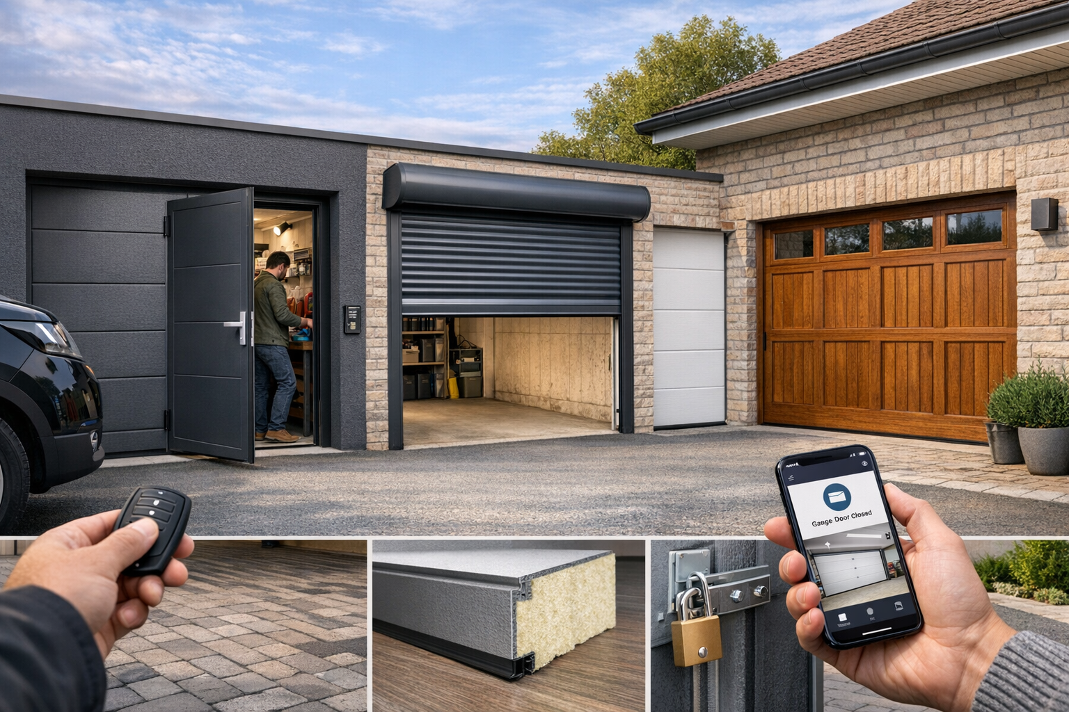 Fordele ved at vælge den rigtige garageport til dit hjem