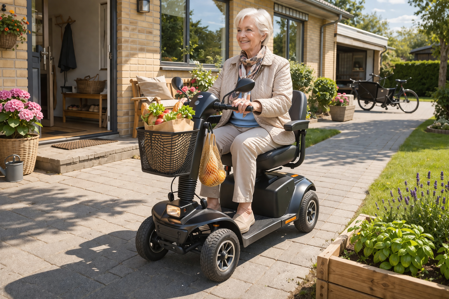 El scooter som hverdagsløsning i og omkring hjemmet